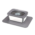 NNETM Dog Stainless Steel Water Bowl with Mat-0